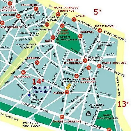 Du Maine 2* Parigi